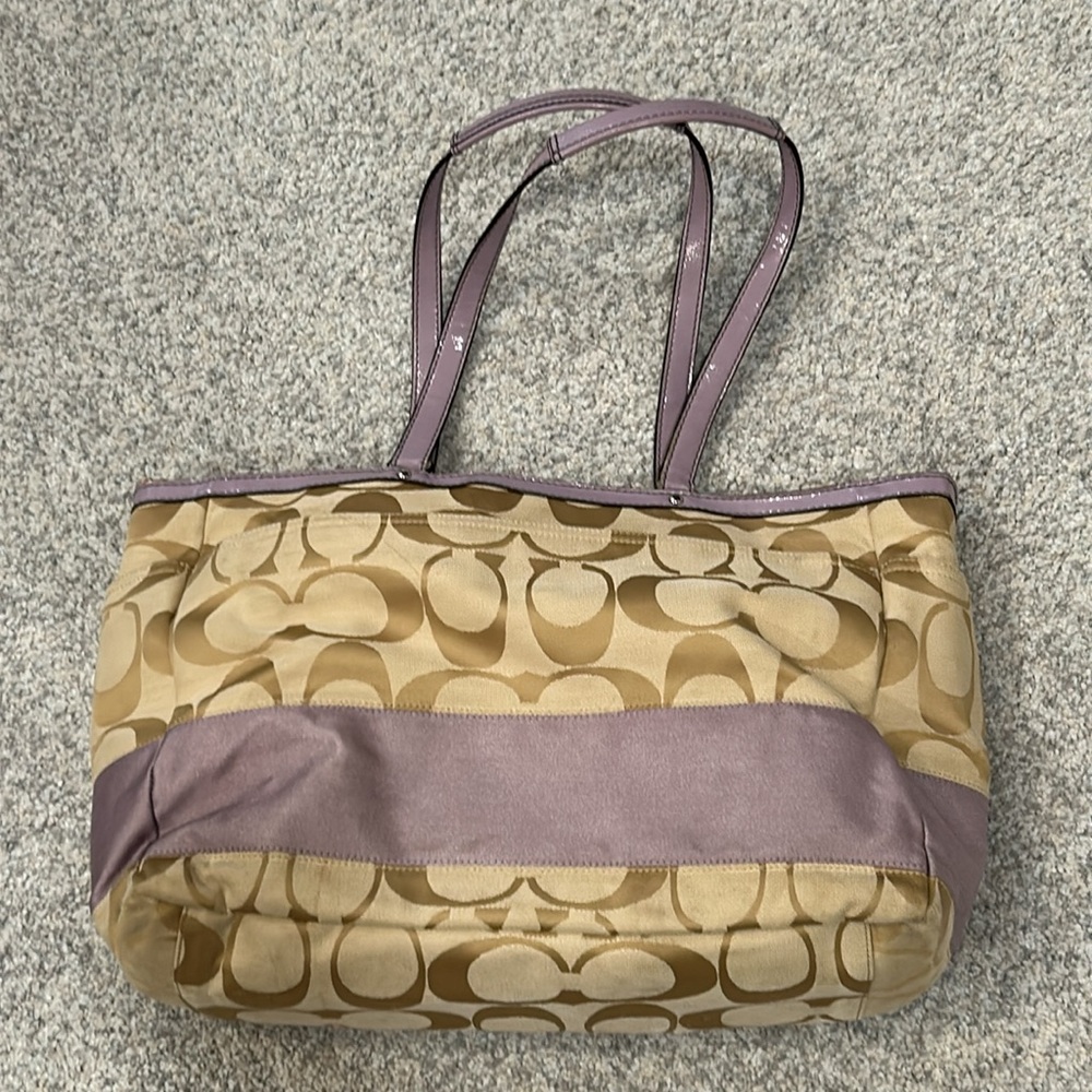 Vintage Coach Large Bag / Diaper Bag - Picture 4 of 15